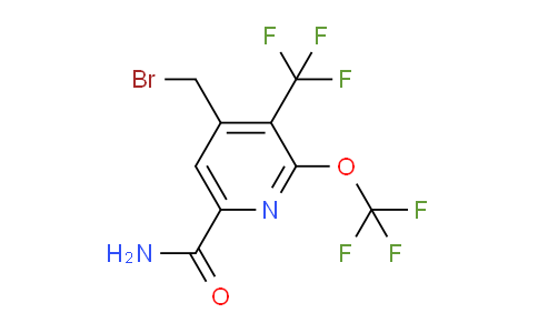 AM89046 | 1805306-93-7 | 4-(Bromomethyl)-2-(trifluoromethoxy)-3-(trifluoromethyl)pyridine-6-carboxamide