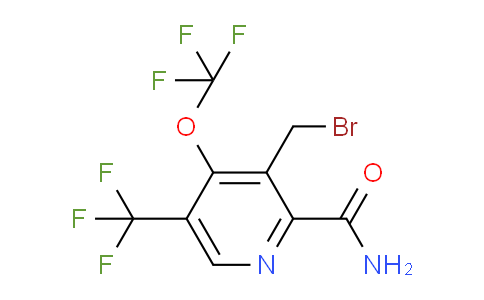AM89047 | 1805176-76-4 | 3-(Bromomethyl)-4-(trifluoromethoxy)-5-(trifluoromethyl)pyridine-2-carboxamide