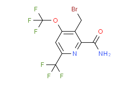 AM89048 | 1805148-69-9 | 3-(Bromomethyl)-4-(trifluoromethoxy)-6-(trifluoromethyl)pyridine-2-carboxamide