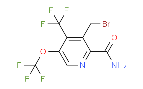 AM89050 | 1803993-49-8 | 3-(Bromomethyl)-5-(trifluoromethoxy)-4-(trifluoromethyl)pyridine-2-carboxamide