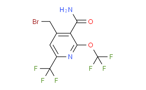 AM89054 | 1805307-03-2 | 4-(Bromomethyl)-2-(trifluoromethoxy)-6-(trifluoromethyl)pyridine-3-carboxamide
