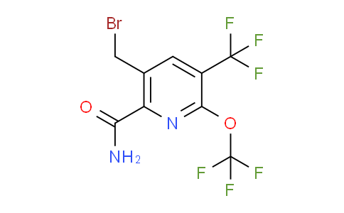 AM89058 | 1804370-63-5 | 5-(Bromomethyl)-2-(trifluoromethoxy)-3-(trifluoromethyl)pyridine-6-carboxamide