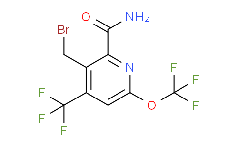 AM89060 | 1805307-29-2 | 3-(Bromomethyl)-6-(trifluoromethoxy)-4-(trifluoromethyl)pyridine-2-carboxamide