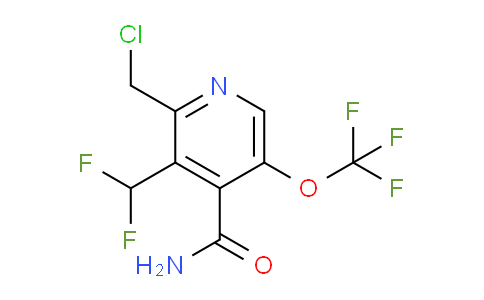 AM89063 | 1804657-65-5 | 2-(Chloromethyl)-3-(difluoromethyl)-5-(trifluoromethoxy)pyridine-4-carboxamide