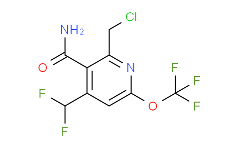 AM89067 | 1804657-85-9 | 2-(Chloromethyl)-4-(difluoromethyl)-6-(trifluoromethoxy)pyridine-3-carboxamide