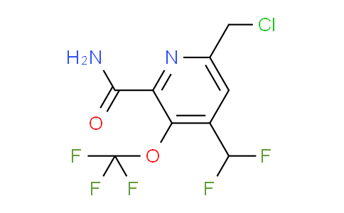AM89069 | 1806781-31-6 | 6-(Chloromethyl)-4-(difluoromethyl)-3-(trifluoromethoxy)pyridine-2-carboxamide