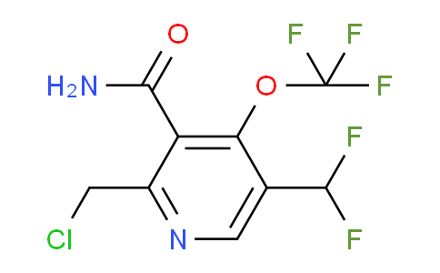 AM89070 | 1804657-98-4 | 2-(Chloromethyl)-5-(difluoromethyl)-4-(trifluoromethoxy)pyridine-3-carboxamide