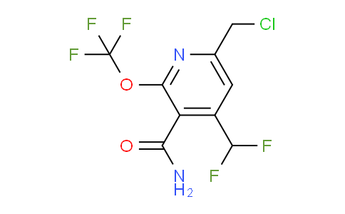 AM89074 | 1804750-81-9 | 6-(Chloromethyl)-4-(difluoromethyl)-2-(trifluoromethoxy)pyridine-3-carboxamide