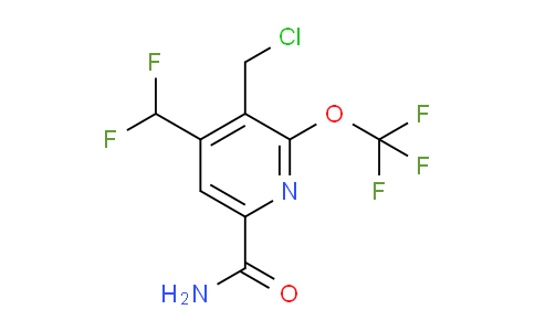 AM89079 | 1804927-99-8 | 3-(Chloromethyl)-4-(difluoromethyl)-2-(trifluoromethoxy)pyridine-6-carboxamide