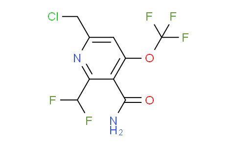 AM89082 | 1805284-03-0 | 6-(Chloromethyl)-2-(difluoromethyl)-4-(trifluoromethoxy)pyridine-3-carboxamide