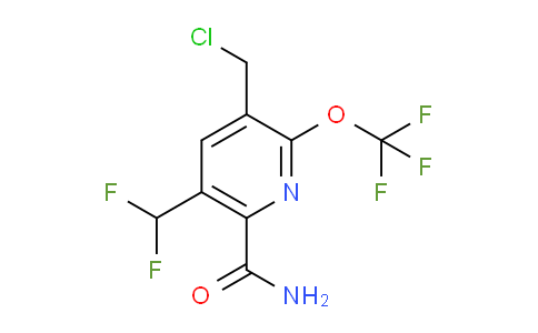 AM89084 | 1806787-14-3 | 3-(Chloromethyl)-5-(difluoromethyl)-2-(trifluoromethoxy)pyridine-6-carboxamide