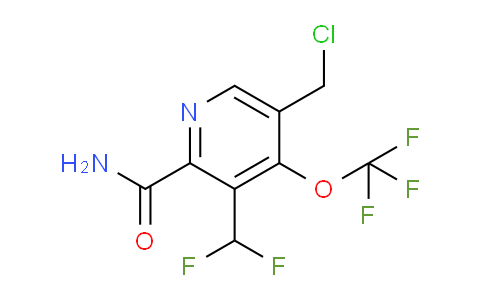 AM89085 | 1804658-44-3 | 5-(Chloromethyl)-3-(difluoromethyl)-4-(trifluoromethoxy)pyridine-2-carboxamide