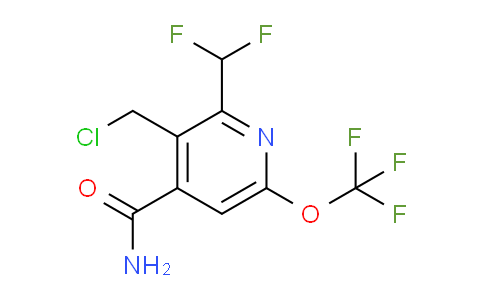 AM89086 | 1806771-89-0 | 3-(Chloromethyl)-2-(difluoromethyl)-6-(trifluoromethoxy)pyridine-4-carboxamide