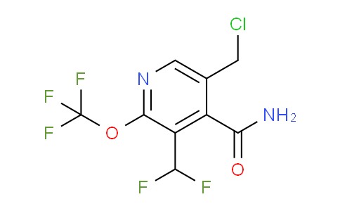AM89087 | 1803992-69-9 | 5-(Chloromethyl)-3-(difluoromethyl)-2-(trifluoromethoxy)pyridine-4-carboxamide