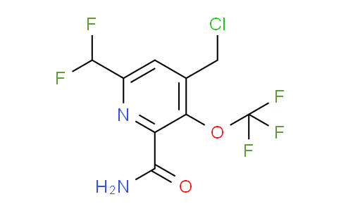 AM89089 | 1805162-87-1 | 4-(Chloromethyl)-6-(difluoromethyl)-3-(trifluoromethoxy)pyridine-2-carboxamide