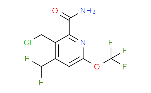 AM89091 | 1803992-59-7 | 3-(Chloromethyl)-4-(difluoromethyl)-6-(trifluoromethoxy)pyridine-2-carboxamide