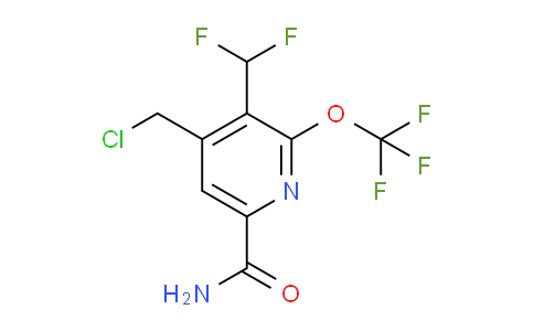 AM89092 | 1804369-54-7 | 4-(Chloromethyl)-3-(difluoromethyl)-2-(trifluoromethoxy)pyridine-6-carboxamide