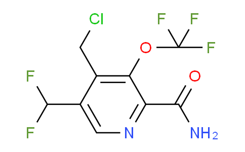 AM89093 | 1805162-97-3 | 4-(Chloromethyl)-5-(difluoromethyl)-3-(trifluoromethoxy)pyridine-2-carboxamide