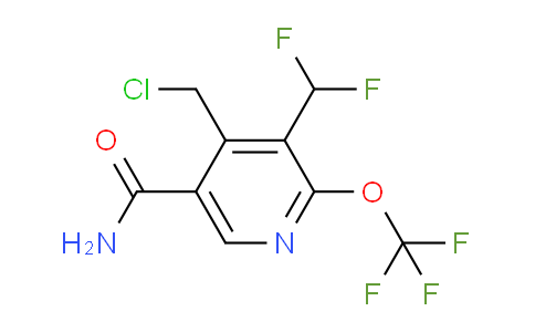 AM89101 | 1804750-88-6 | 4-(Chloromethyl)-3-(difluoromethyl)-2-(trifluoromethoxy)pyridine-5-carboxamide