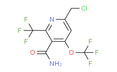 AM89104 | 1804370-08-8 | 6-(Chloromethyl)-4-(trifluoromethoxy)-2-(trifluoromethyl)pyridine-3-carboxamide