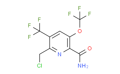 AM89105 | 1806772-45-1 | 2-(Chloromethyl)-5-(trifluoromethoxy)-3-(trifluoromethyl)pyridine-6-carboxamide