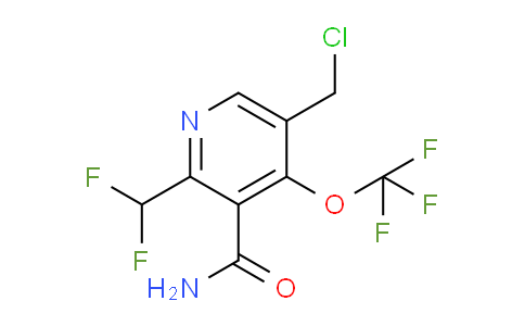 AM89106 | 1804658-72-7 | 5-(Chloromethyl)-2-(difluoromethyl)-4-(trifluoromethoxy)pyridine-3-carboxamide