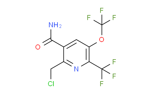AM89107 | 1804658-79-4 | 2-(Chloromethyl)-5-(trifluoromethoxy)-6-(trifluoromethyl)pyridine-3-carboxamide