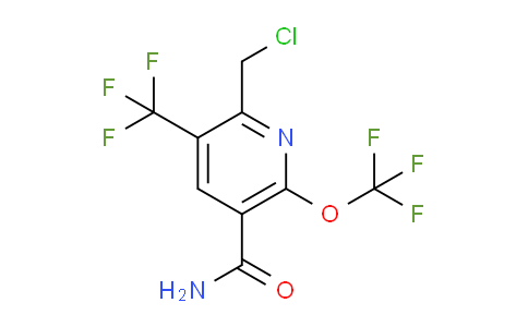 AM89108 | 1805309-48-1 | 2-(Chloromethyl)-6-(trifluoromethoxy)-3-(trifluoromethyl)pyridine-5-carboxamide