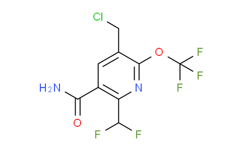 AM89109 | 1805238-89-4 | 3-(Chloromethyl)-6-(difluoromethyl)-2-(trifluoromethoxy)pyridine-5-carboxamide