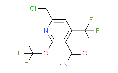 AM89110 | 1805285-26-0 | 6-(Chloromethyl)-2-(trifluoromethoxy)-4-(trifluoromethyl)pyridine-3-carboxamide