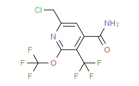 AM89111 | 1804370-12-4 | 6-(Chloromethyl)-2-(trifluoromethoxy)-3-(trifluoromethyl)pyridine-4-carboxamide