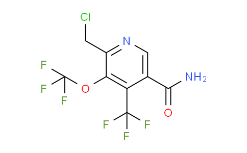 AM89112 | 1806782-93-3 | 2-(Chloromethyl)-3-(trifluoromethoxy)-4-(trifluoromethyl)pyridine-5-carboxamide