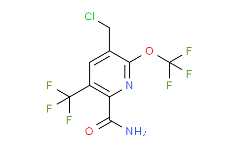 AM89113 | 1805309-54-9 | 3-(Chloromethyl)-2-(trifluoromethoxy)-5-(trifluoromethyl)pyridine-6-carboxamide