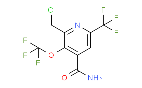 AM89115 | 1805285-12-4 | 2-(Chloromethyl)-3-(trifluoromethoxy)-6-(trifluoromethyl)pyridine-4-carboxamide