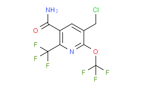 AM89117 | 1806772-61-1 | 3-(Chloromethyl)-2-(trifluoromethoxy)-6-(trifluoromethyl)pyridine-5-carboxamide