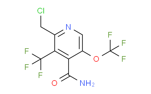 AM89123 | 1804751-78-7 | 2-(Chloromethyl)-5-(trifluoromethoxy)-3-(trifluoromethyl)pyridine-4-carboxamide