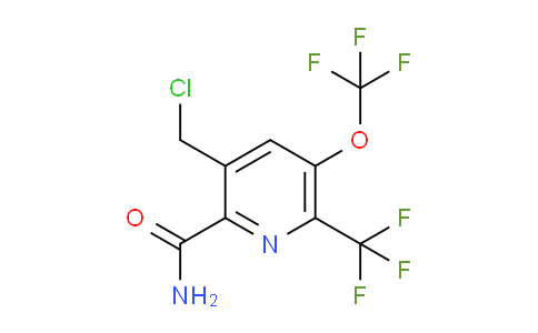 AM89125 | 1806783-15-2 | 3-(Chloromethyl)-5-(trifluoromethoxy)-6-(trifluoromethyl)pyridine-2-carboxamide