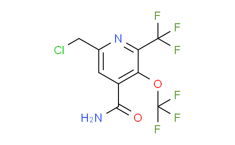 AM89126 | 1805164-14-0 | 6-(Chloromethyl)-3-(trifluoromethoxy)-2-(trifluoromethyl)pyridine-4-carboxamide