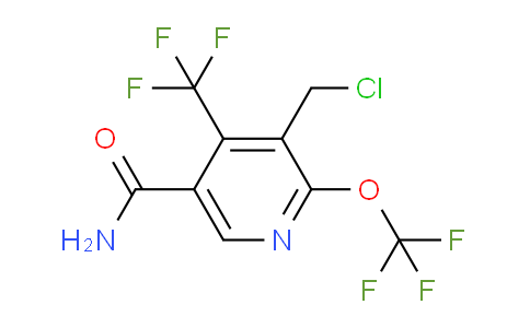 AM89130 | 1804658-05-6 | 3-(Chloromethyl)-2-(trifluoromethoxy)-4-(trifluoromethyl)pyridine-5-carboxamide
