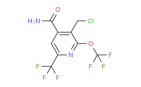 AM89132 | 1804930-78-6 | 3-(Chloromethyl)-2-(trifluoromethoxy)-6-(trifluoromethyl)pyridine-4-carboxamide