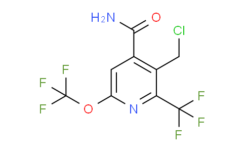AM89150 | 1805309-88-9 | 3-(Chloromethyl)-6-(trifluoromethoxy)-2-(trifluoromethyl)pyridine-4-carboxamide