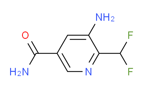 3-Amino-2-(difluoromethyl)pyridine-5-carboxamide