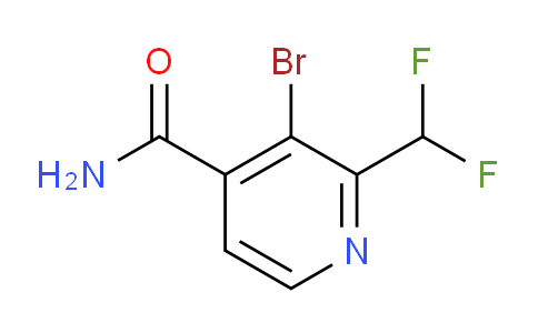 AM89172 | 1806786-45-7 | 3-Bromo-2-(difluoromethyl)pyridine-4-carboxamide