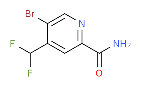 AM89187 | 1804753-25-0 | 5-Bromo-4-(difluoromethyl)pyridine-2-carboxamide