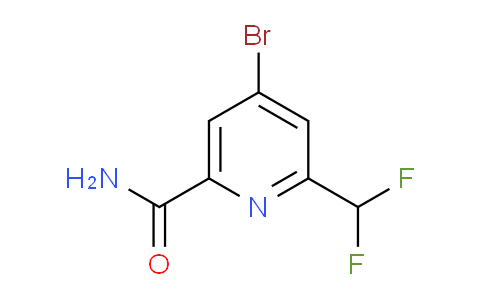 AM89191 | 1806786-57-1 | 4-Bromo-2-(difluoromethyl)pyridine-6-carboxamide