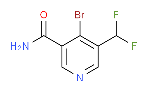 AM89192 | 1803707-08-5 | 4-Bromo-3-(difluoromethyl)pyridine-5-carboxamide