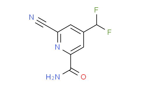 AM89212 | 1806043-67-3 | 2-Cyano-4-(difluoromethyl)pyridine-6-carboxamide