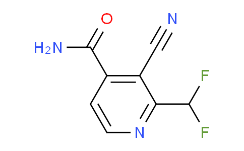 AM89213 | 1804753-88-5 | 3-Cyano-2-(difluoromethyl)pyridine-4-carboxamide