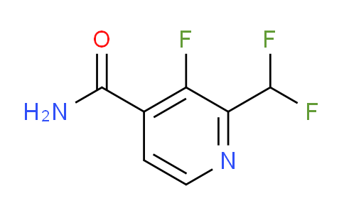 2-(Difluoromethyl)-3-fluoropyridine-4-carboxamide