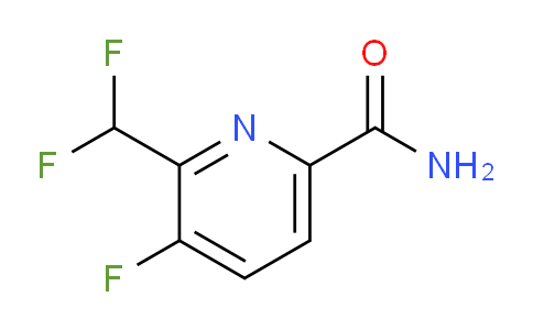2-(Difluoromethyl)-3-fluoropyridine-6-carboxamide